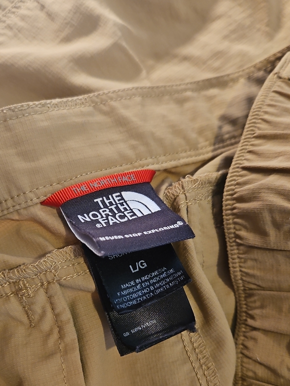The North Face Men's Hiking Pants in Tan - Picture 7 of 7